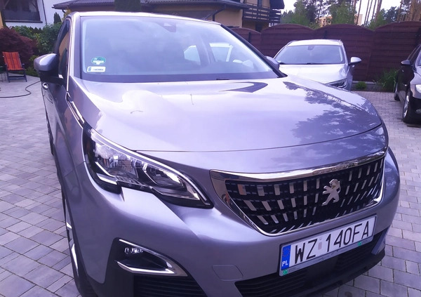 Peugeot 3008 cena 70999 przebieg: 160000, rok produkcji 2020 z Białobrzegi małe 742